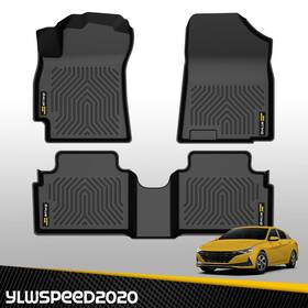 Yl080703 Ylwspeed20 Fit For 2021-2025 Hyundai Elantra All Weather Protection Liners Tpe Floor Mats
