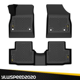 Ylwspeed20 Yl082017 Tpe Floor Mats Fit For 16-2019 Chevrolet Cruze Not 2016 Limited