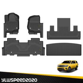 Yl082904 Ylwspeed20 Fits 2018-2025 Ford Expedition 2nd Row Bucket Seats 3d Floor Mats Cargo Liner