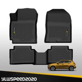 Yl112602 Ylwspeed20 3d Molded Floor Mats Liner Tpe Fit For 2018-2023 Hyundai Kona Gasoline