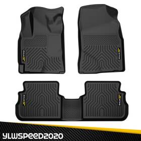 Yl121106 Ylwspeed20 Fits 2009-13 Toyota Corolla/matrix 98531 Tpe All-weather Floor Mats 2 Row Liner