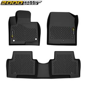 5-passenger Ylwspeed2000 Ylw340596 All Weather Tpe Floor Mats Fit For Hyundai 2013-2018 Santa Fe Model
