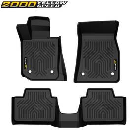 Ylw526243 Ylwspeed2000 All Weather 3d Molded Tpe Floor Mats Liner Fits 2019-2025 Bmw 330i 320i M340i M3