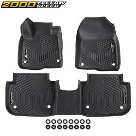 Ylw581353 Ylwspeed2000 3pcs Car Floor Mats Fit For 2023-2024 Honda Cr-v Crv Tpe All Season Liners