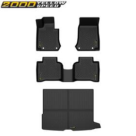 Ylw587517 Ylwspeed2000 Floor Mats Cargo Liner Tpe Fit For 2016-2022 Mercedes-benz Glc All Weather