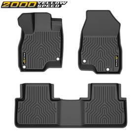 Ylw648428 Ylwspeed2000 3pcs Floor Mats Set Tpe Liners Fit For 2019-2024 Acura Rdx All Weather