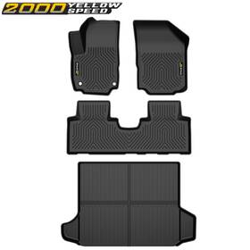 Ylw956251 Ylwspeed2000 3d Car Floor Mats Cargo Liner Tpe Fit For 2018- 2024 Chevy Equino All Weather