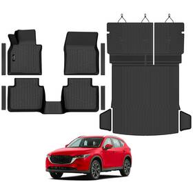 Yonmeoo Ym-jd0432 Floor Mats And Cargo Mat With Backrest Custom For Mazda Cx-50 2023-2025 2026