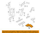 Ypo000040 Land Rover Oem Range Trim Right Ypo000040 Land Rover Oem Range Trim Right