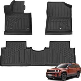 Cfm010 Yycke Floor Mats Fit For Hyundai Santa Fe 5 Seats Hybrid 2021-2023