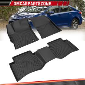 Zone 197839999886 3d Car Floor Mats For 2020-2023 Toyota Corolla Le Se Xle Xse Sedan 4 Door Liners