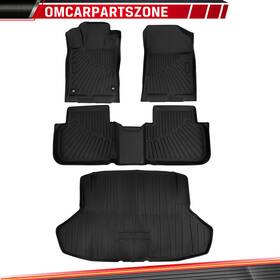 Beyshke1n0 Zone 3d 2rows Floor Mats And Cargo Liner For 2022-2024 Honda Civic Sedan Non Hatchback