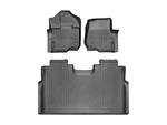 Weathertech Floorliner 2024-2025 Ford F-150 Lightning 1ST & 2ND Row, Black. Fixed Price $231.90.