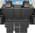 Powoq 5 Seats Cargo Rear Backrest Mats, Fit And W/o Sliding Tray. Fixed Price $79.98.