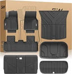 3W Tesla Model Y Juniper 2025 2026 Floor Mats & Cargo Liners For All Weather Fit. Fixed Price $209.99.