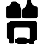 Custom Fit Carpet Floor Mats For Chrysler Town & Country Dodge Caravan. Fixed Price $199.58.