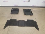 19 Toyota Tacoma Limited Rubber Floor Mat Set Black Complete. Fixed Price $75.00.