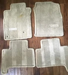 Lexus GX470 Carpet Floor Mats Ivory Oem #PT208-60030. Fixed Price $249.50.