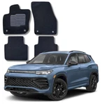 Carpet Floor Mats Fit For 2025 To 2026 Volkswagen Tiguan Front Rear Black New. Fixed Price $59.90.