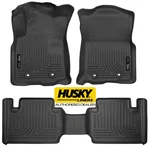 Husky Weatherbeater Floor Mats For 18-22 Toyota Tacoma Access Cab 4DR Front Back. Fixed Price $229.98.