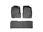 Weathertech Floorliner For 2005-2006 Honda Cr-v 1ST & 2ND Row, Black. Fixed Price $189.90.