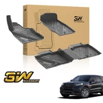 3W Durable Floor Mats 2-ROWS Fit 2020-2023 Ford Explorer Liner Custom. Fixed Price $129.99.