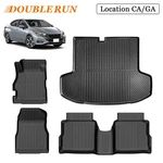 3D Tpe Floor Mats Black For Nissan Sunny 2020-2024 All Weather Anti-slip. Fixed Price $88.99.