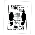 Chimailong White Paper Floor Mats : Disposable Cars Auto Vehicles 200. Fixed Price $39.79.