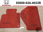 Honda Genuine S2000 Floor Mat Set 00-09 Red Usdm AP1 AP2 83600-S2A-A01ZB Oem New. Fixed Price $251.99.