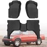 3D Tpe Floor Mats Liners Cover For 2001 2002 2003 2004 Toyota Tacoma Double Cab. Fixed Price $116.99.