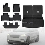 Tpe Floor Mats+trunk Cargo Liner+backrest For 2020-2025 Lincoln Aviator 6-SEATS. Fixed Price $145.95.