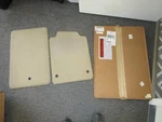 05/13 Corvette Cashmere Interior Floor Mats Pair Gm Nos! 25864434 06 07 08 09 10. Fixed Price $295.00.