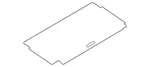 Genuine Nissan Floor Storage Compartment Lid 849B9-5HA1A. Fixed Price $398.18.