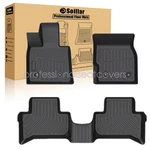 Fits 2018-2024 Alfa Romeo Stelvio Tpe Front & 2ND Row Floor Mats Liner Set Black. Fixed Price $65.59.