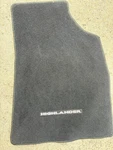 Toyota Highlander 2010-16 Floor Mat Front Right Black Carpet Oem PT919-48110-20. Fixed Price $41.99.