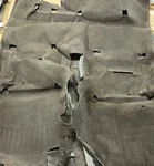 2001 2002 2003 2004 2005 2006 2007 Toyota Sequoia Front Carpet Rug Charcoal Gray. Fixed Price $199.77.