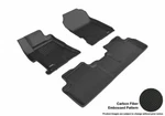 3D Maxpider Black 1ST & 2ND Row Piece Set For Honda Civic. Fixed Price $204.99.