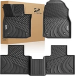 3W Floor Mats For Lexus RX350H RX500H 2023-2026 Tpe All Weather Black. Fixed Price $103.20.
