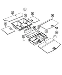 Genuine Mopar Mat 68184088AA. Fixed Price $87.28.