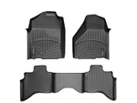 Weathertech Floorliner For 2009-2011 Ram 1500 1ST & 2ND Row, Black. Fixed Price $241.90.