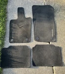 Porsche Panamera - Complete Carpet Floor Mat Set 97004480060 Black Oem. Fixed Price $74.90.