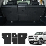 Fit 2010-2024 Toyota 4RUNNER Seat Protectors Tpe Mats Backrest Black. Fixed Price $75.00.