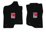 New! Black Floor Mats For Saturn With Embroidered Logo, 2PC Front Set, Pair. Fixed Price $138.99.