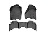 Rough Country All Weather Floor Mats For Dodge Ram 1500 Quad Cab (2012-2018) .... Fixed Price $115.00.