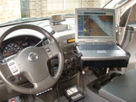 Ram Custom No-drill Laptop Mount For Nissan Titan & Armada, Infinity QX56. Fixed Price $321.99.