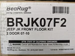 Bedrug BRJK07F2 Floor Kit Fits 07-10 Wrangler (jk). Fixed Price $175.00.