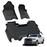 Lasfit Tpe 1ST & 2ND Row Floor Mats For Ram 1500 2019-2024 Quad Cab Liners. Fixed Price $140.00.
