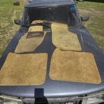 1984 Saab 900 Turbo Oem Carpet Floor Mats Complete Set Tan Factory Original. Fixed Price $230.00.