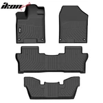Fits 16-22 Honda Pilot All Weather 3D Molded Floor Mats 7 Passenger Carpets Tpe. Fixed Price $78.85.