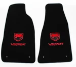 New! Black Floor Mats 2003-2006 Dodge Viper With SRT10 Embroidered Logo Look. Fixed Price $160.99.